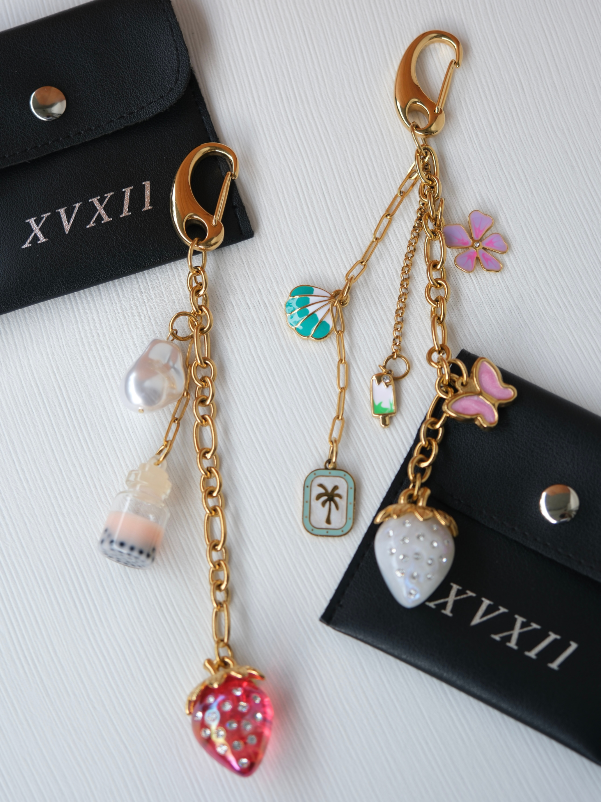 Custom keychain (double base)