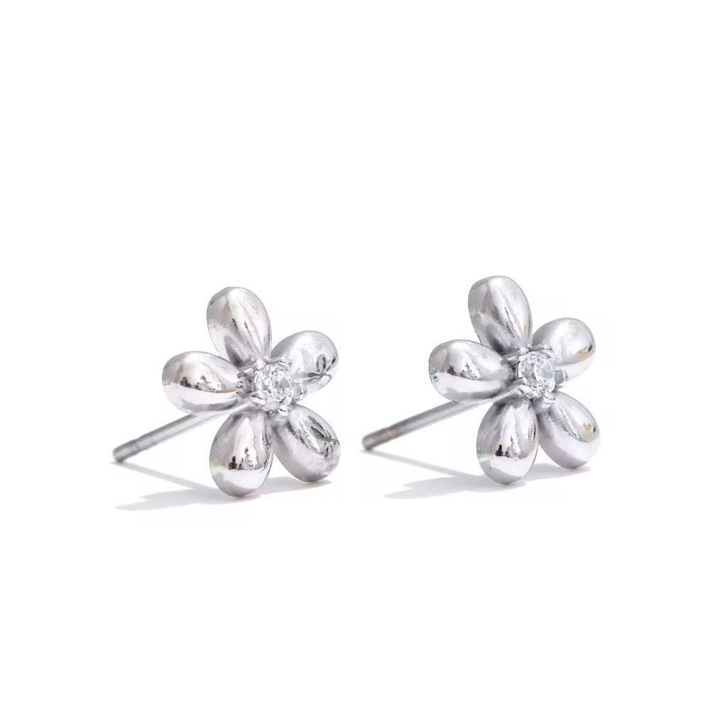 Dainty flower studs