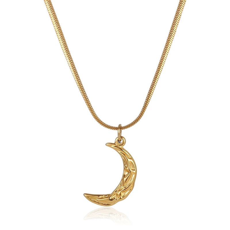 Melted moon chain