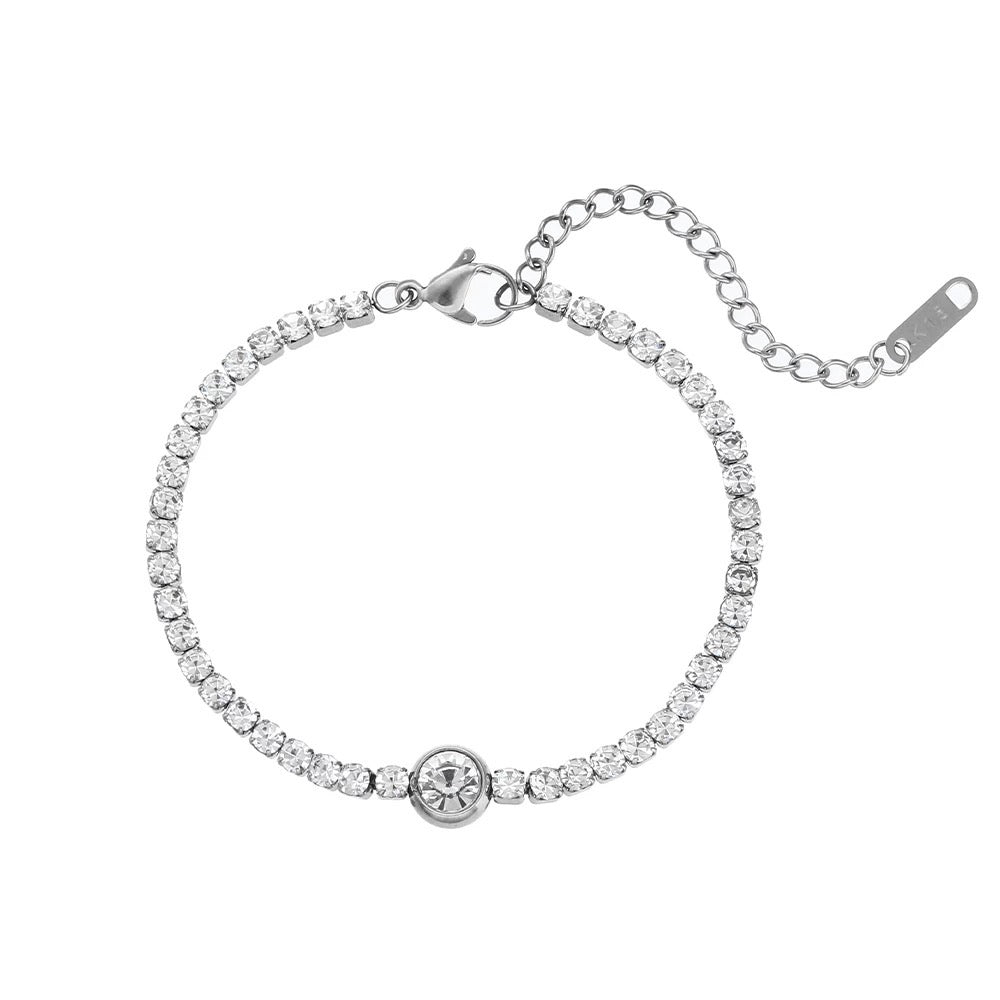 Bling circle bracelet