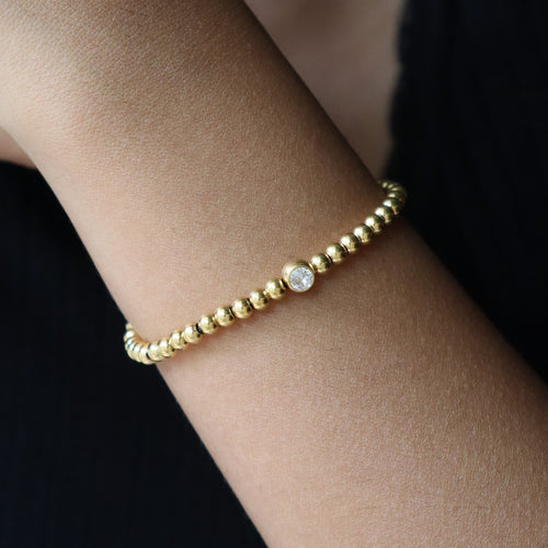 Beaded echo bracelet