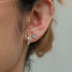 925 scoop hoops