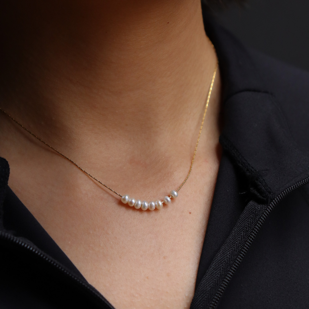 Clam pearl chain