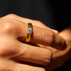 Amber ring