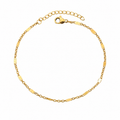 Spaced flat bracelet