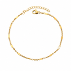 Spaced flat bracelet
