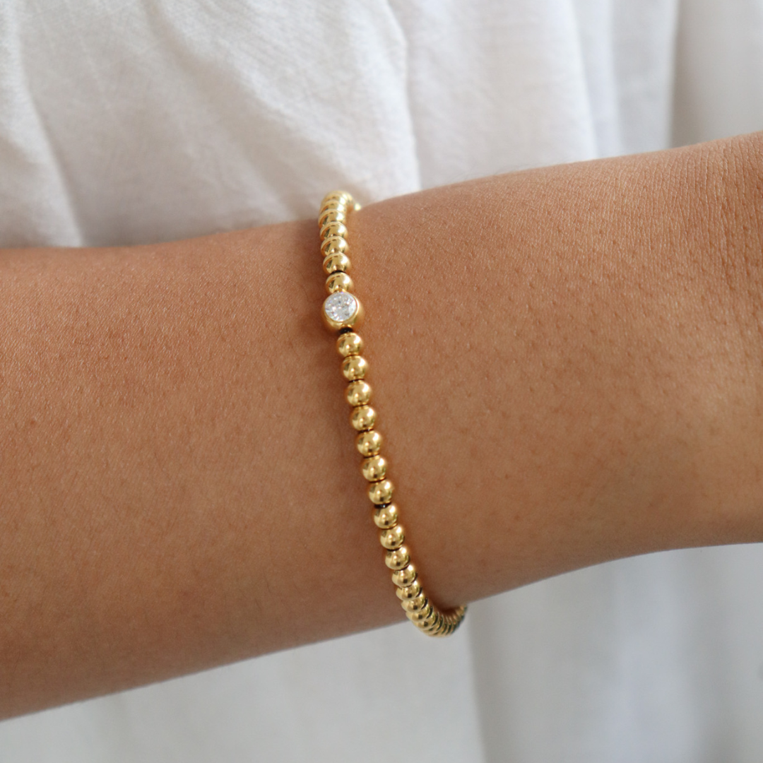 Beaded echo bracelet