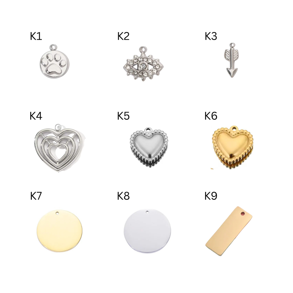 Kawaii style charms