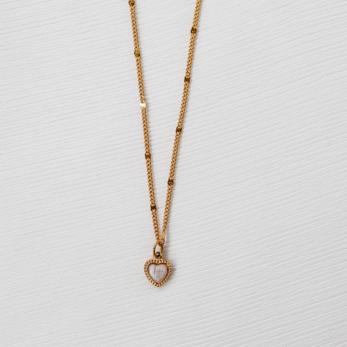 Custom initial and heart