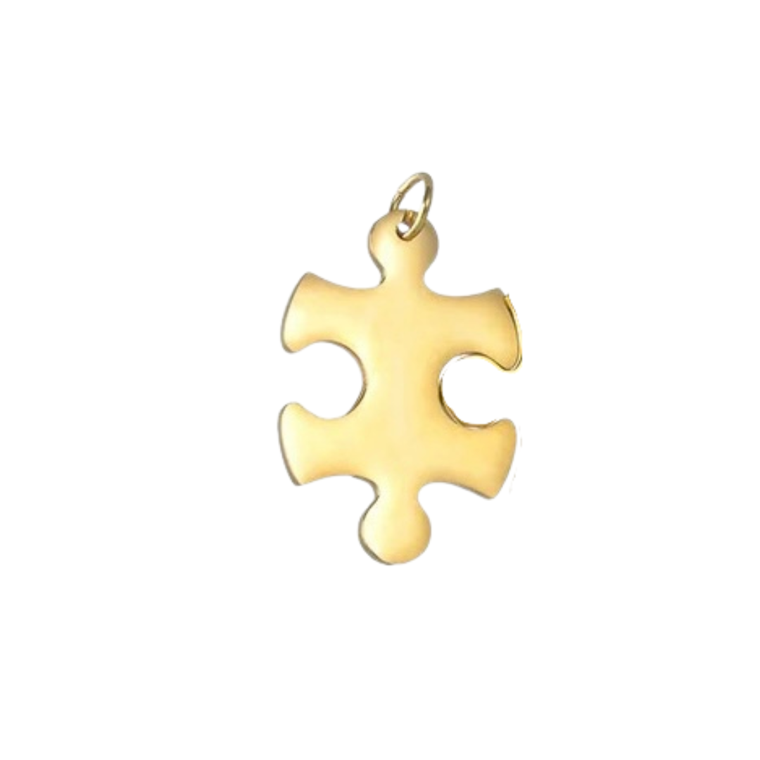 Lock and key charms