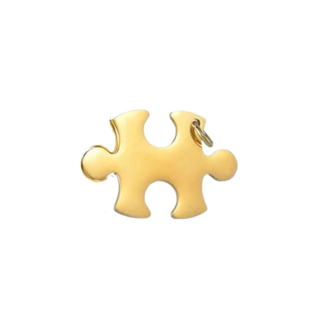 Lock and key charms