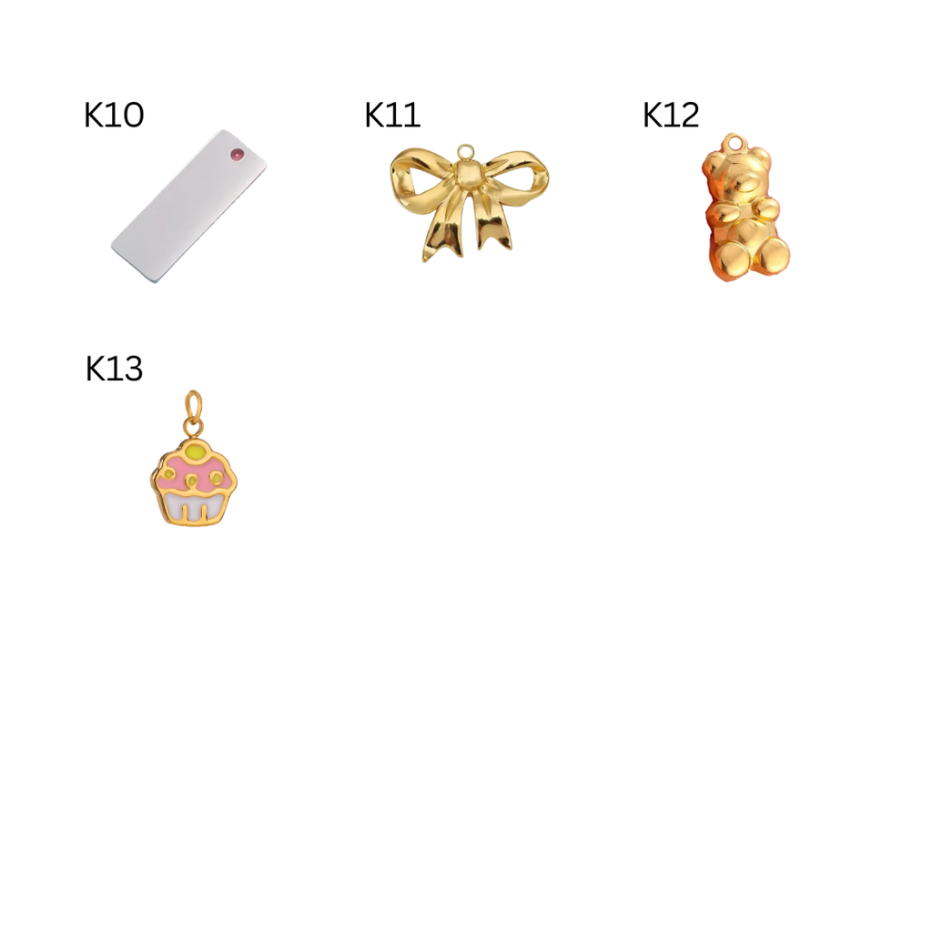 Kawaii style charms