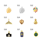 Summer themed charms