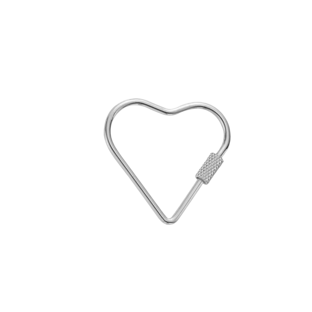 Lock and key charms