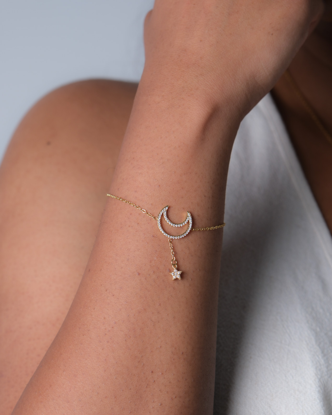 Diamond night bracelet