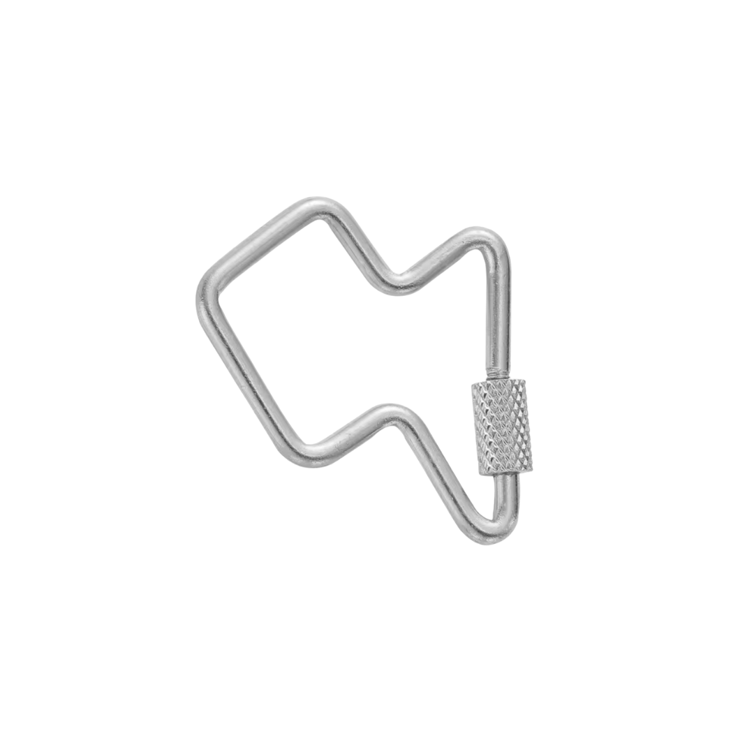 Lock and key charms