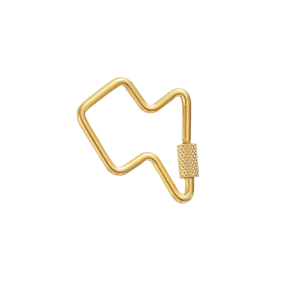 Lock and key charms