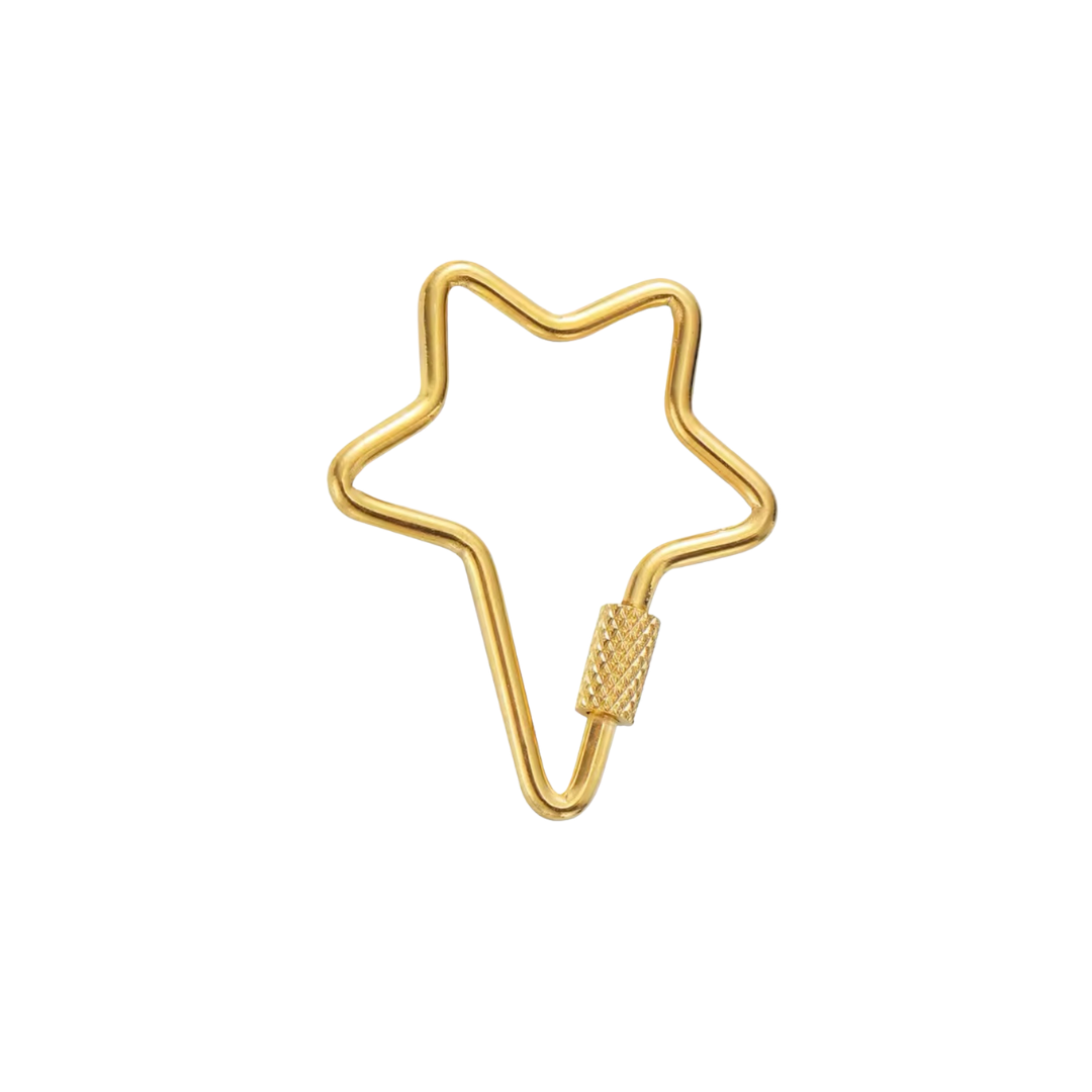 Lock and key charms