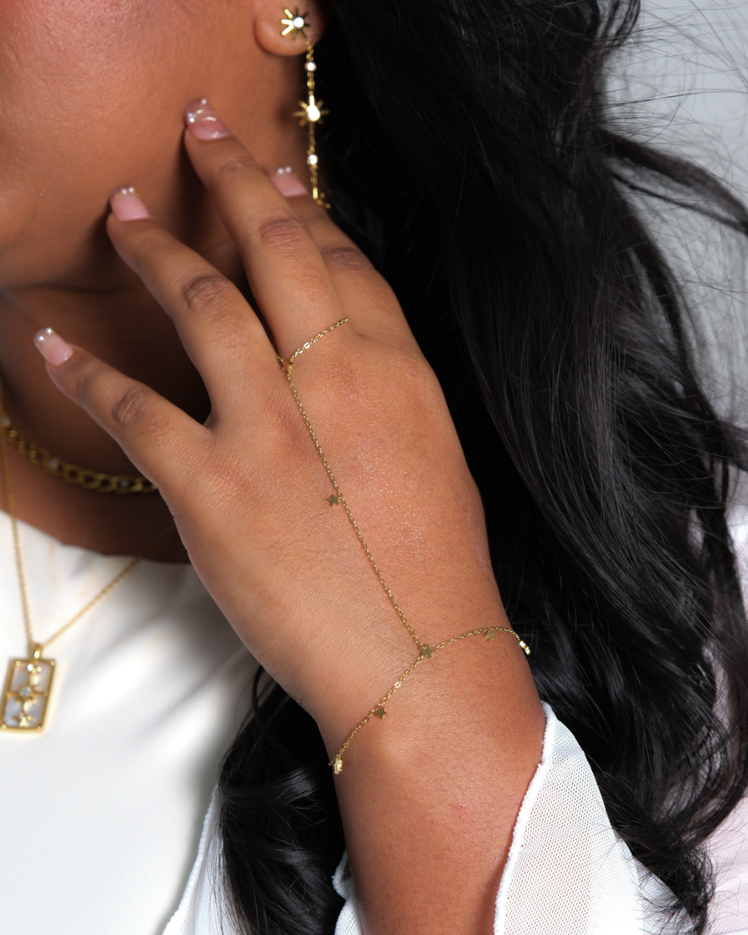 Stardust hand chain