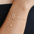 Diamond night bracelet