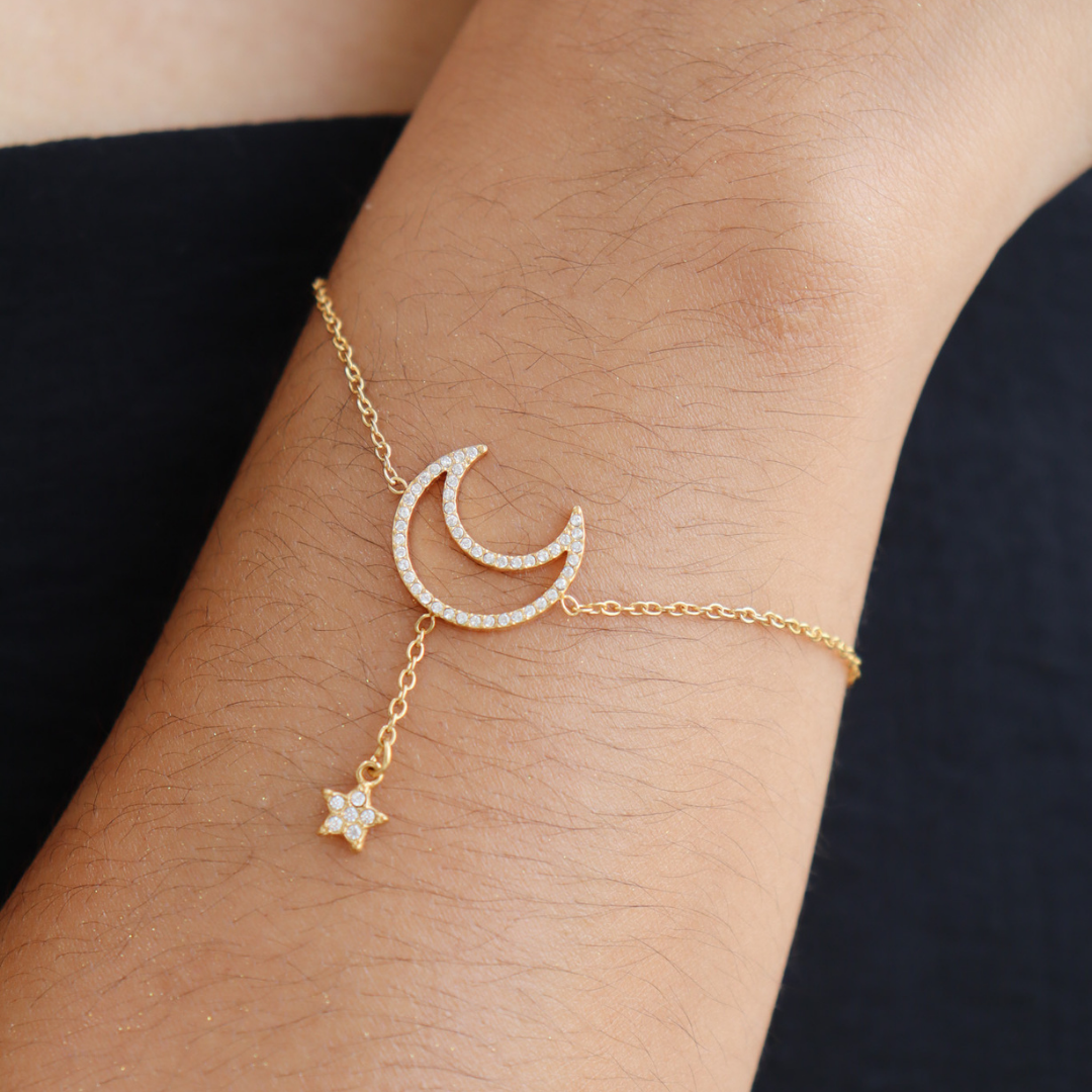 Diamond night bracelet