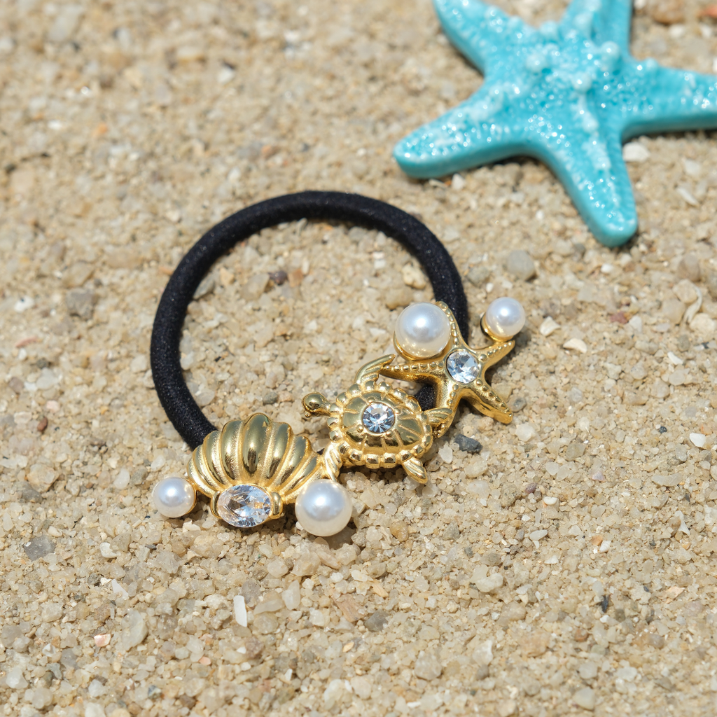 Beachy hair tie