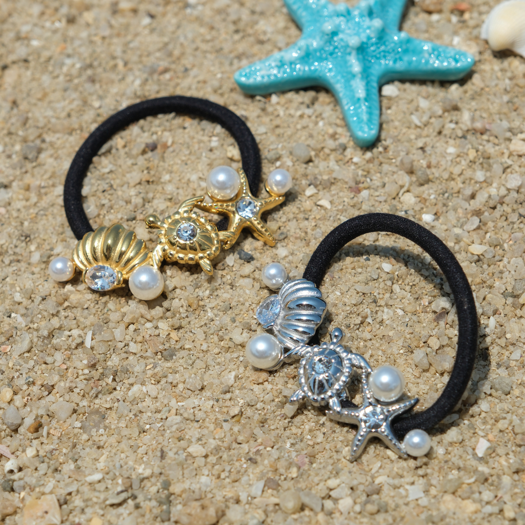 Beachy hair tie