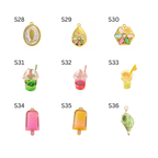 Summer themed charms
