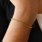 Ruffled bracelet