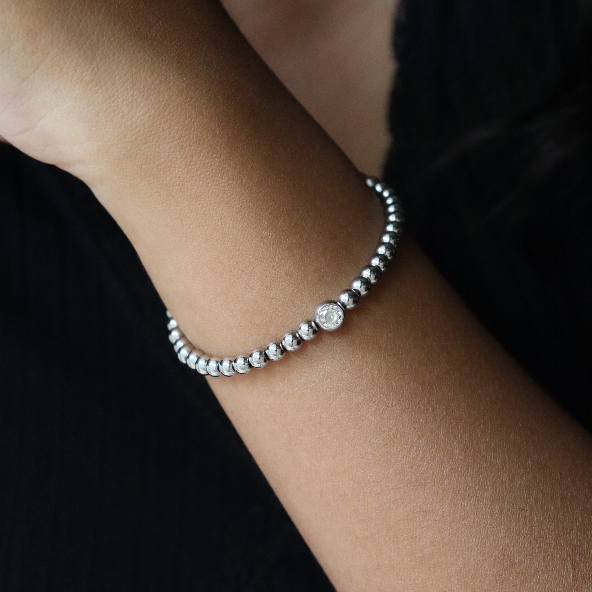 Beaded echo bracelet