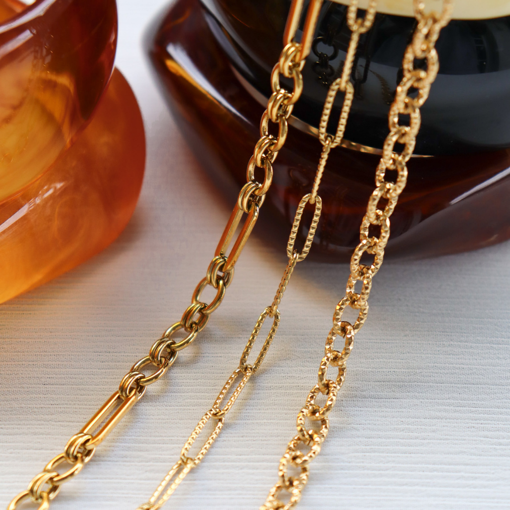 Paperclip link chain
