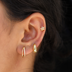 925 scoop hoops