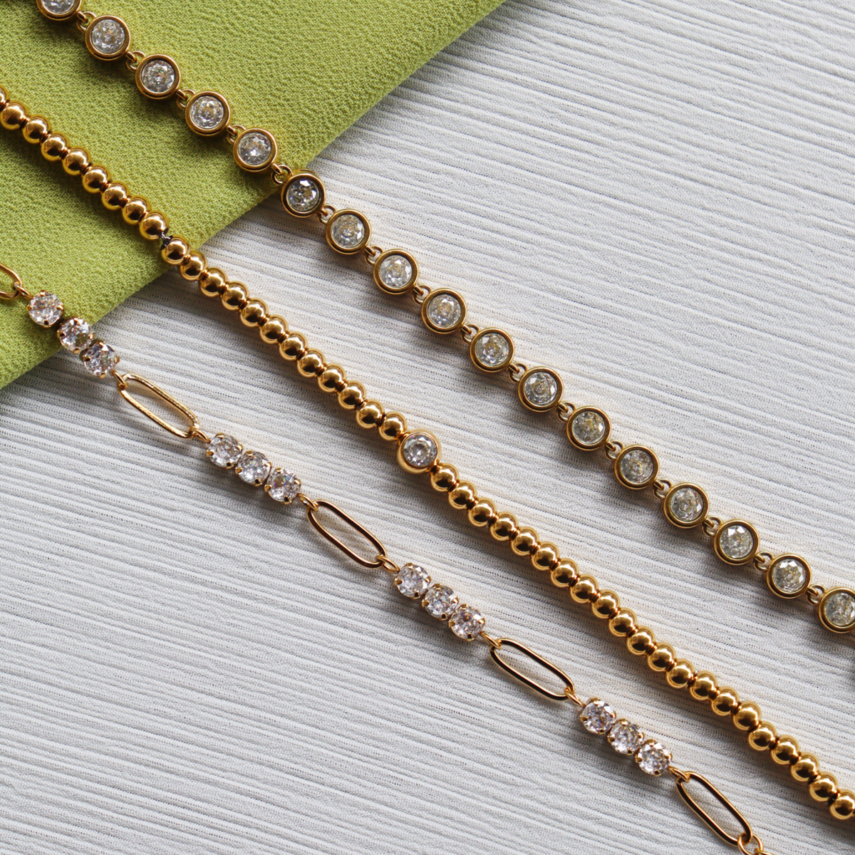 Beaded echo bracelet