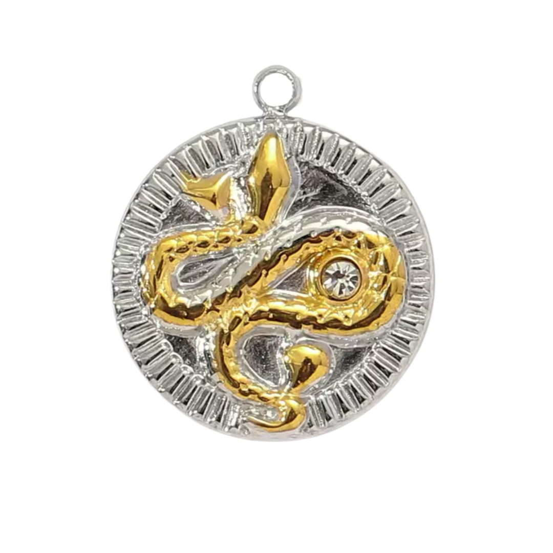 2 tone charms