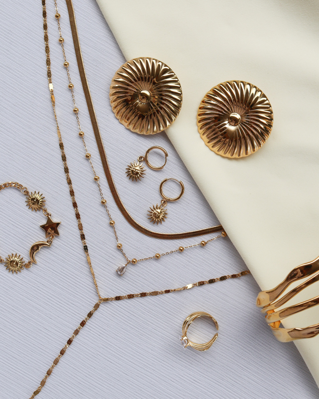 Starlit vow chain set