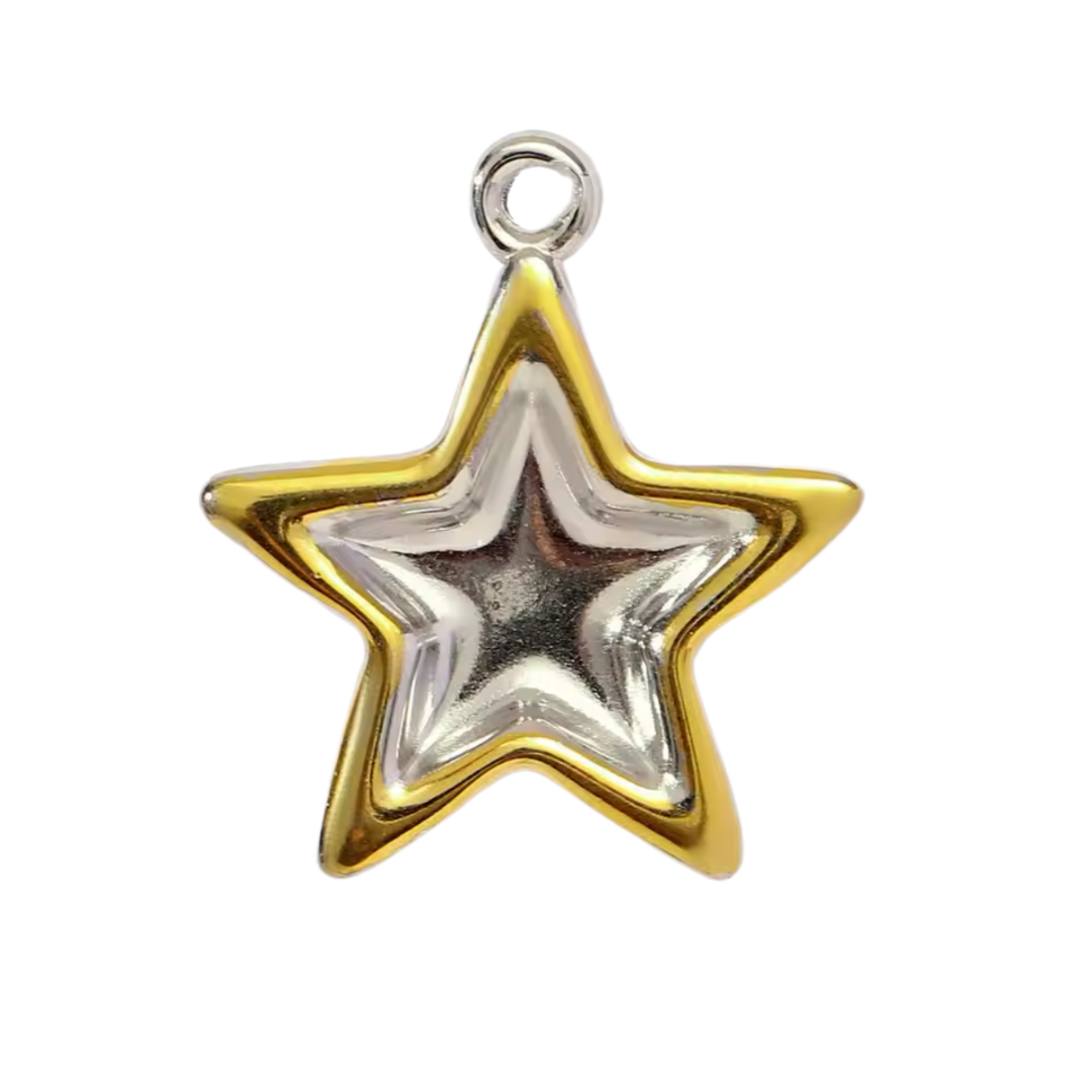 2 tone charms