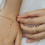 Diamond night bracelet