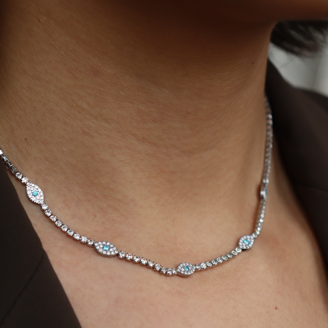 Bling eye chain
