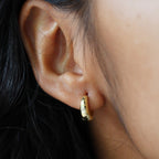 925 scoop hoops
