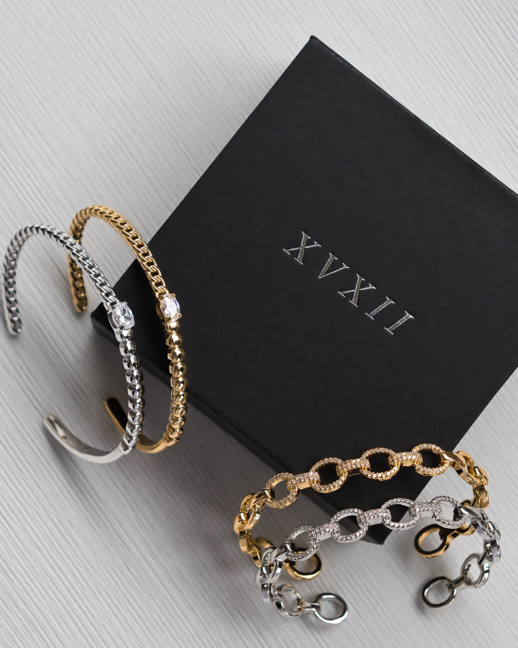 Diamond sky bangle