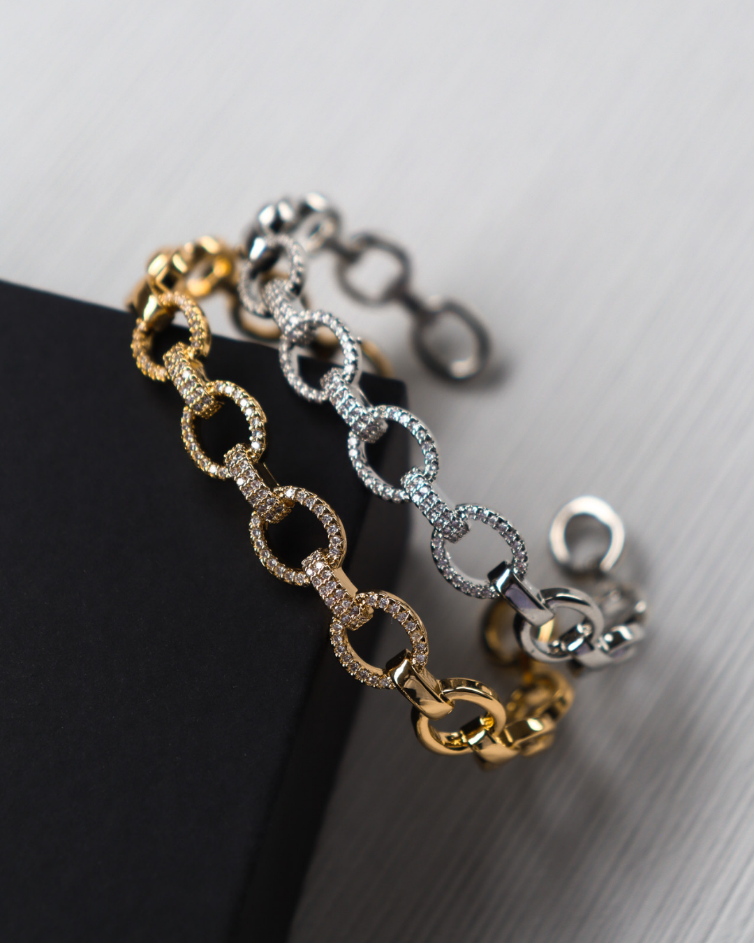 Diamond sky bangle
