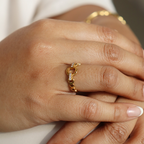 Solar flare ring