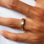 Amber ring