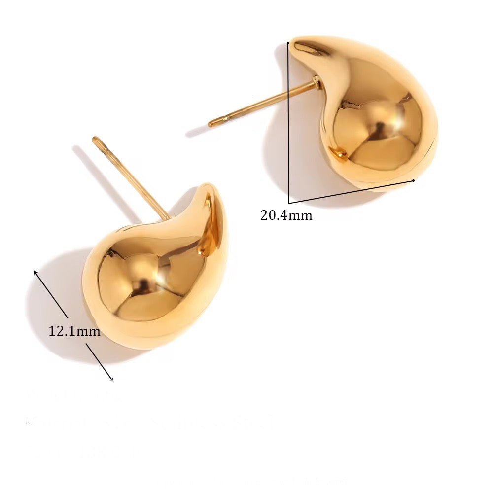 Baby dewdrop studs