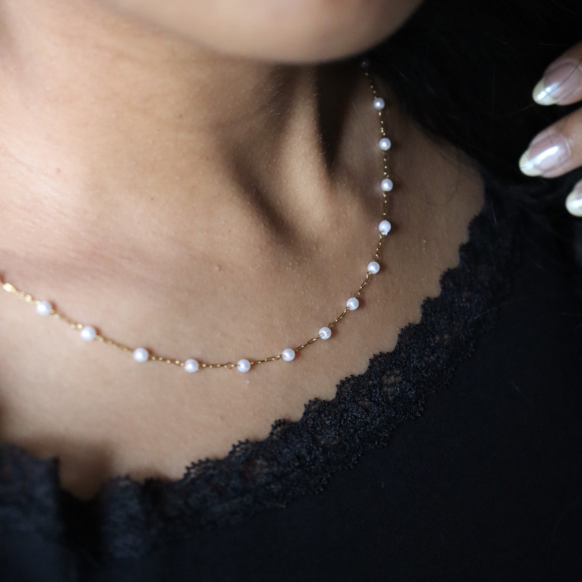 Basic pearl chain