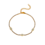 Bling eye bracelet