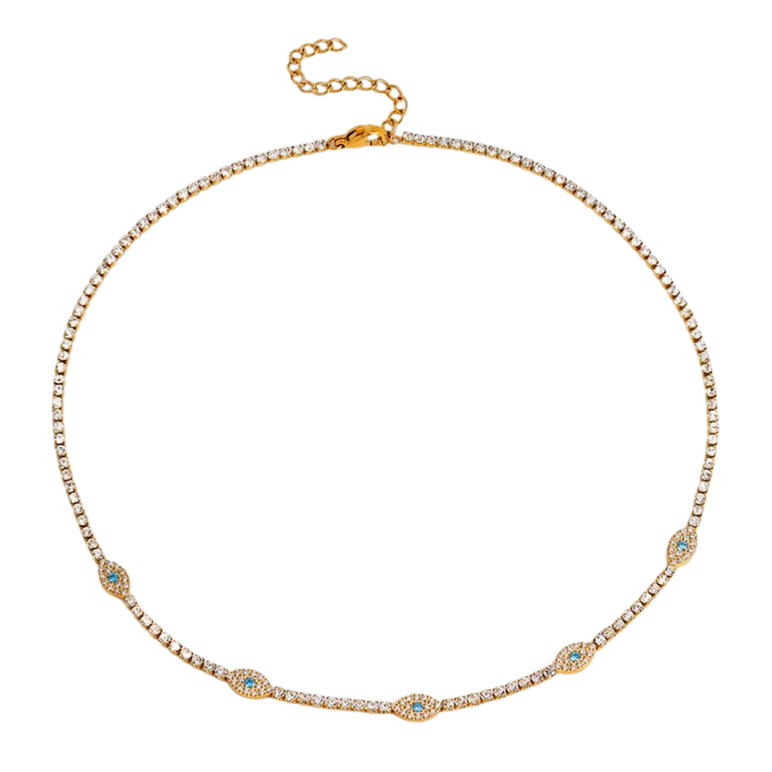 Bling eye chain