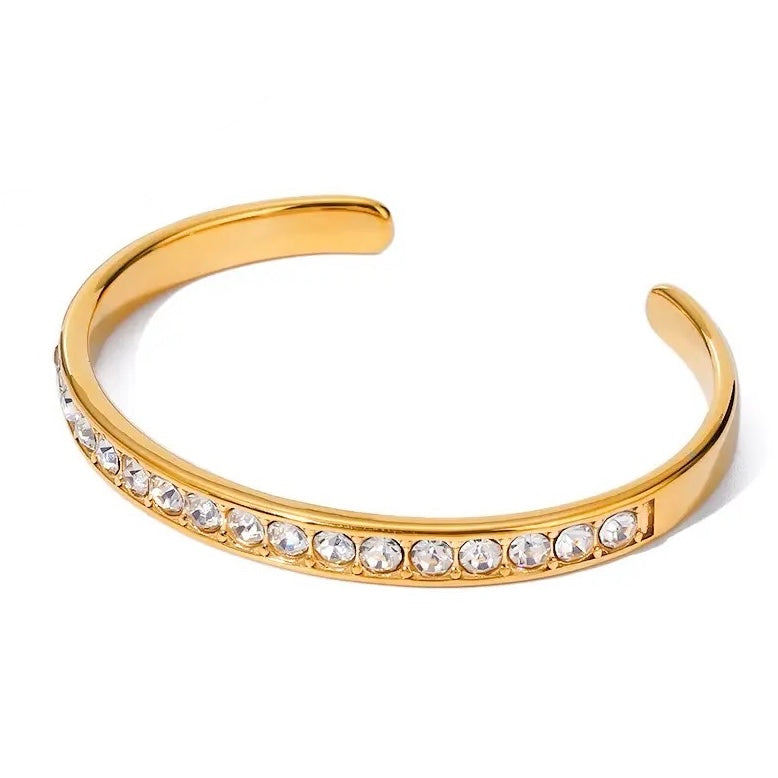 Bold cuff bangle