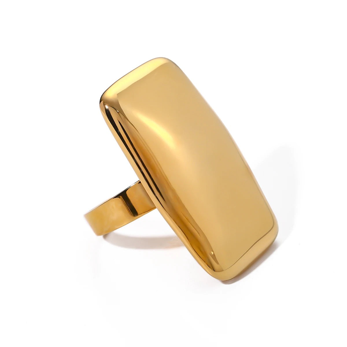 Bold rectangle ring