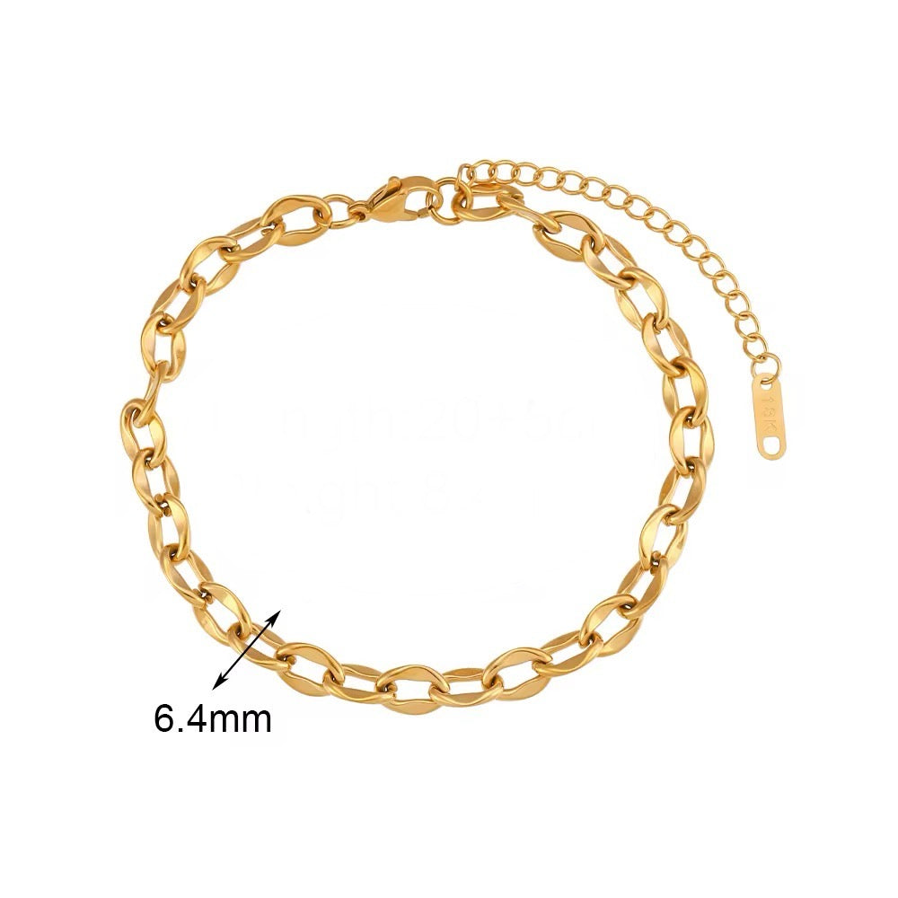 Bottlecap anklet